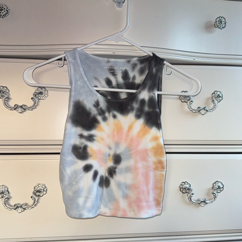 American Eagle tye dye tank top